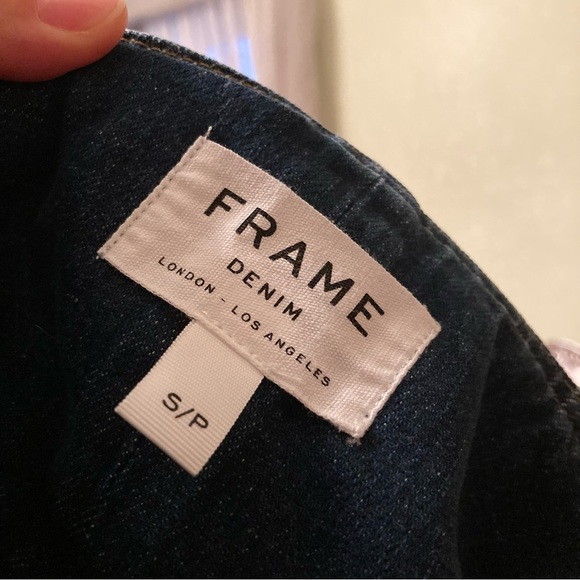 ❗️SOLD❗️Frame Parisian denim overall - Picture 8 of 12